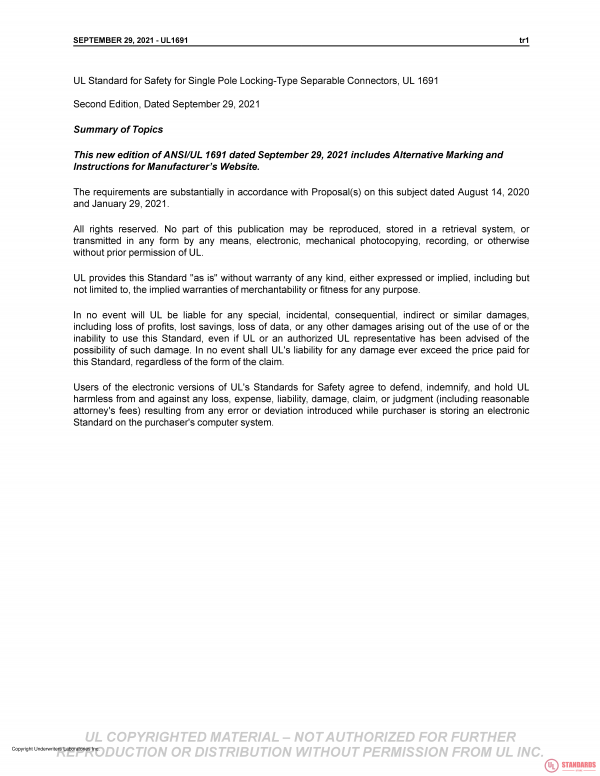 UL 1691 PDF UL 1691 PDF